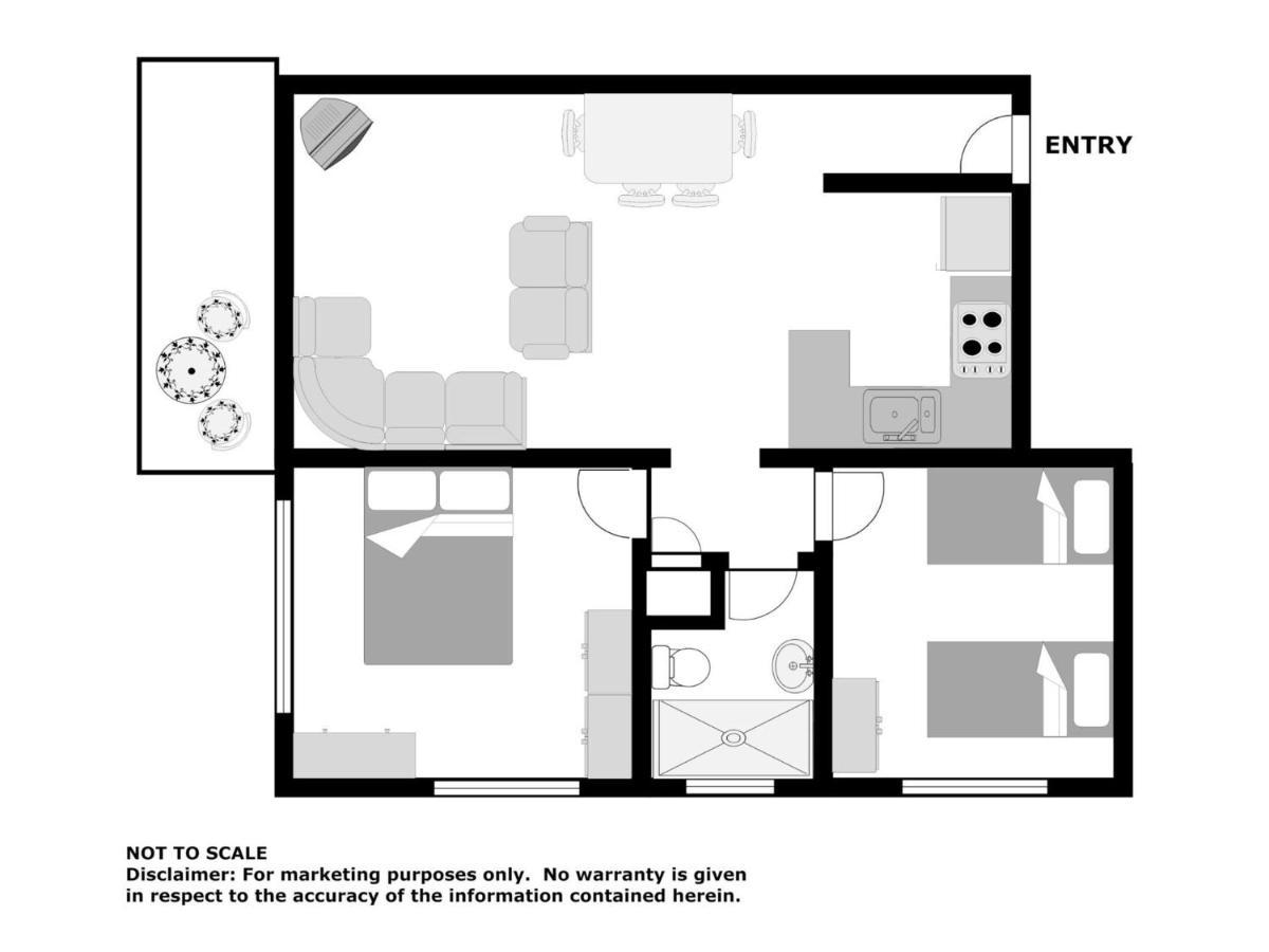 Bella Vista Unit 3 19 Shoal Bay Road Apartment Exterior foto
